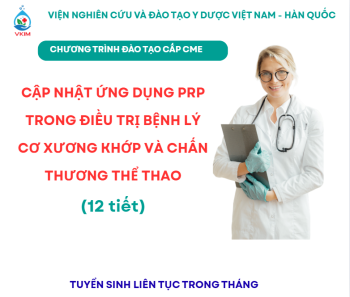 Thông báo về việc chiêu sinh lớp cập nhật kiến thức y khoa liên tục cấp CME 