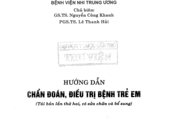 Hướng dẫn chẩn đoán, điều trị bệnh trẻ em