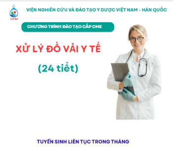 Chương tình đào tạo Xử lý đồ vải y tế