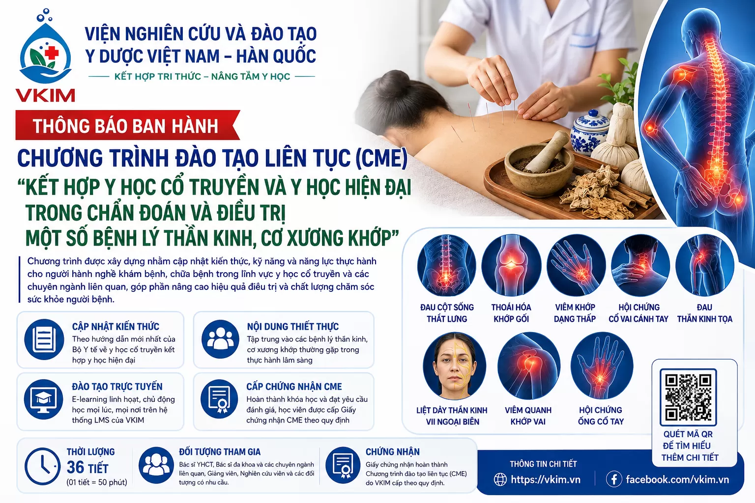 THÔNG BÁO BAN HÀNH CHƯƠNG TRÌNH ĐÀO TẠO LIÊN TỤC 